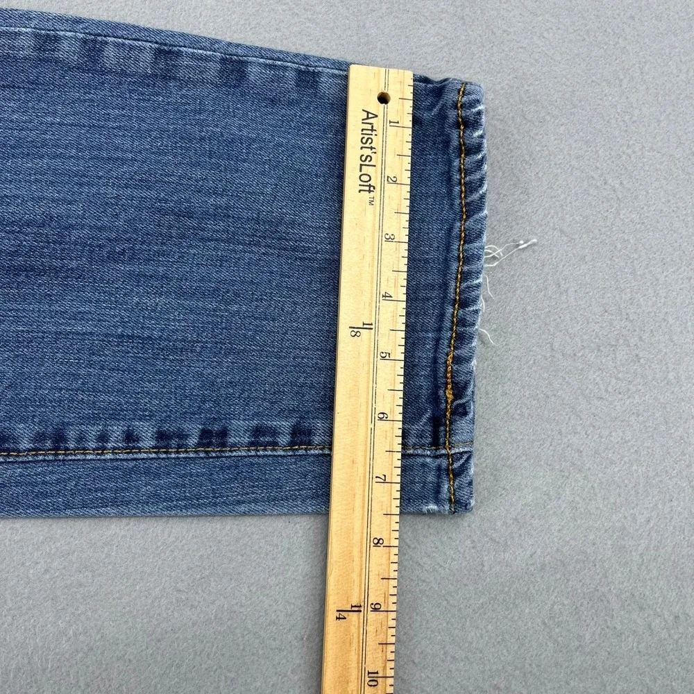 Levi's 511‎ Slim Fit Jeans Mens 34x30 Blue Medium Wash Distressed Denim